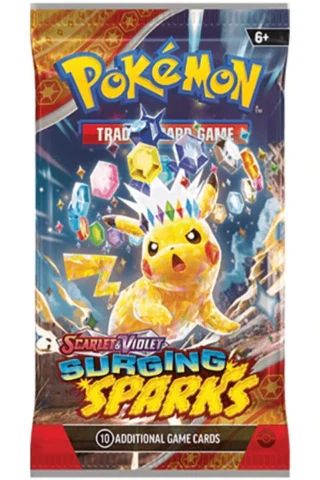 Pokemon Scarlet and Violet [SV8] SURGING SPARKS PACK

