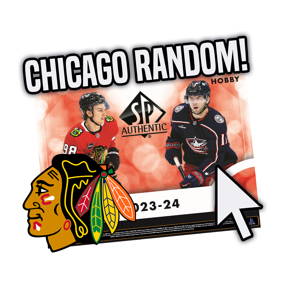 Break #4780 | 4 BOXES 2023-24 SP AUTHENTIC HOCKEY ** PYT ... CHICAGO RANDOM PLEASE READ ** BOUNTY IS AT $800+ **