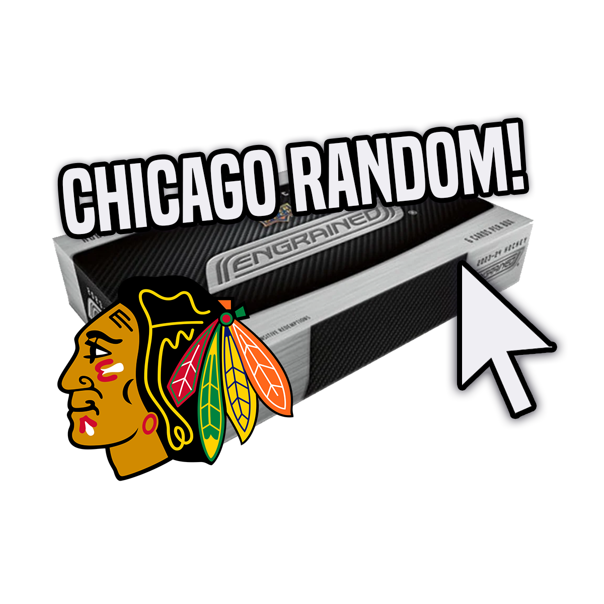 Break #4793 | 5 BOXES 2023-24 ENGRAINED HOCKEY ** PYT ... CHICAGO RANDOM PLEASE READ ** BOUNTY IS AT $50+ **