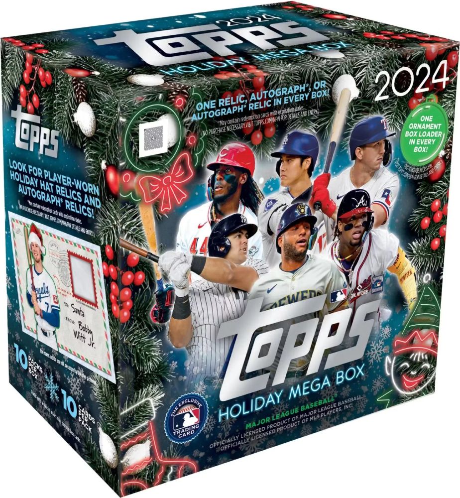2024 Topps Holiday Baseball MEGA BOX

