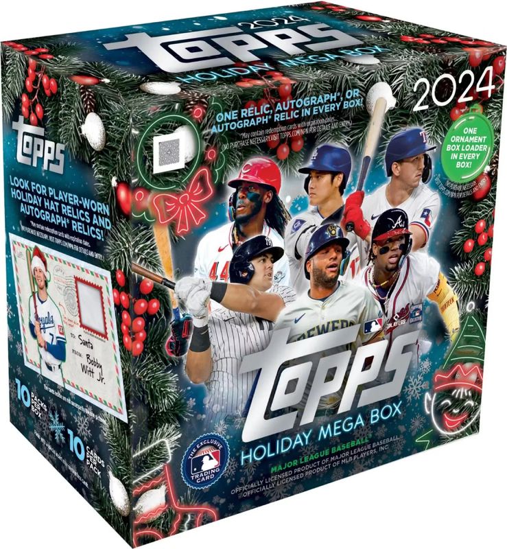 2024 Topps Holiday Baseball MEGA BOX

