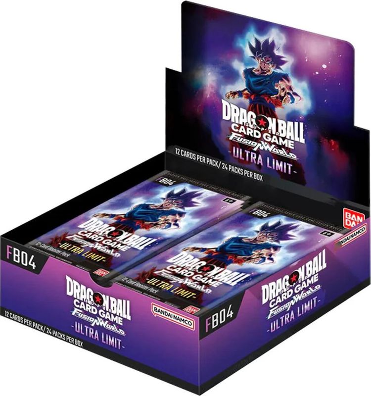 DRAGON BALL SUPER: FUSION WORLD SET 4 | ULTRA LIMIT Booster Box [FB04]