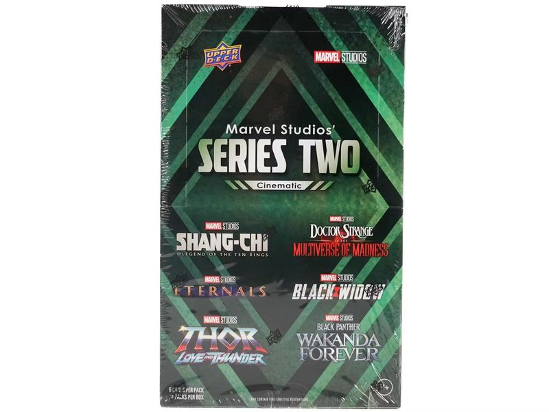 2024 Upper Deck Marvel Studios Cinematic SERIES TWO Trading Cards HOBBY BOX
