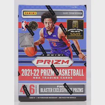2021-22 Panini Prizm Basketball Blaster Box