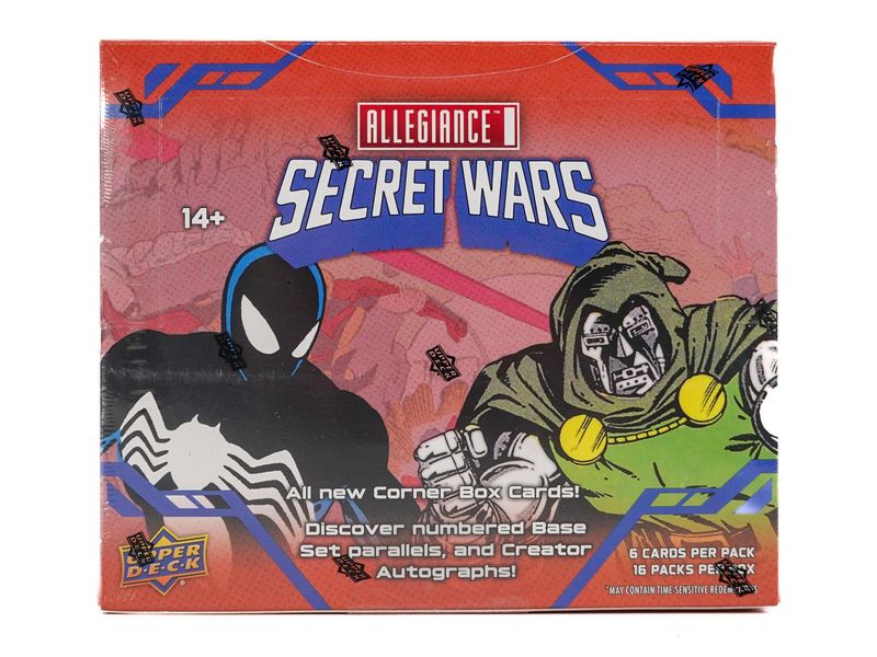 2024 Upper Deck Marvel Allegiance: Secret Wars [1984] HOBBY BOX


