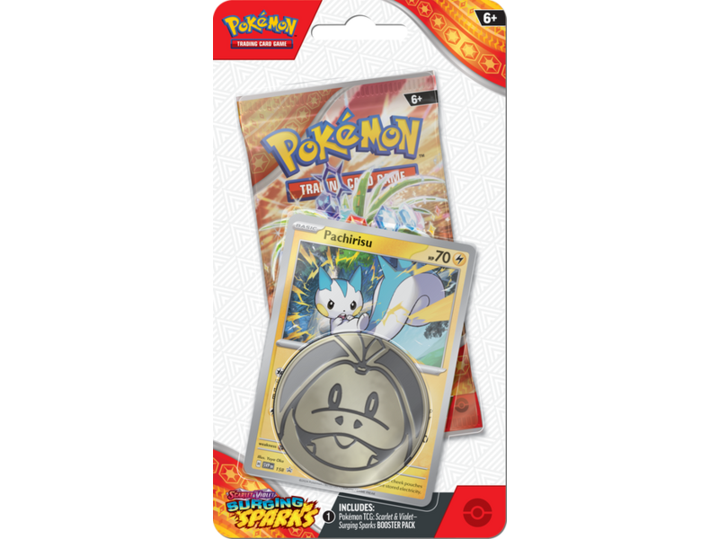 Pokemon Scarlet and Violet [SV8] SURGING SPARKS CHECKLANE BLISTER

