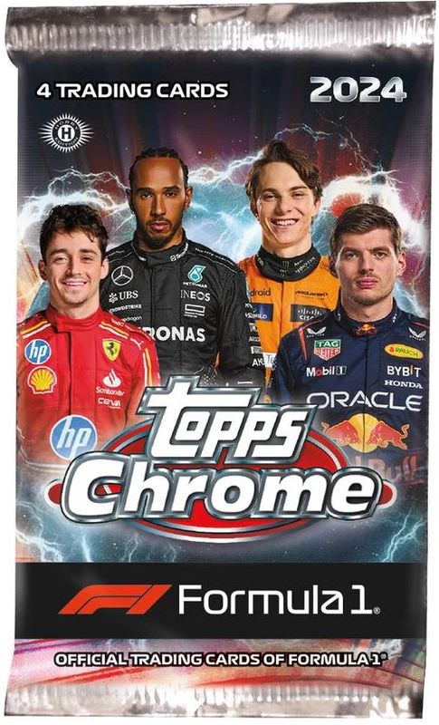 2024 Topps Chrome F1 Formula One Racing Hobby Lite Pack