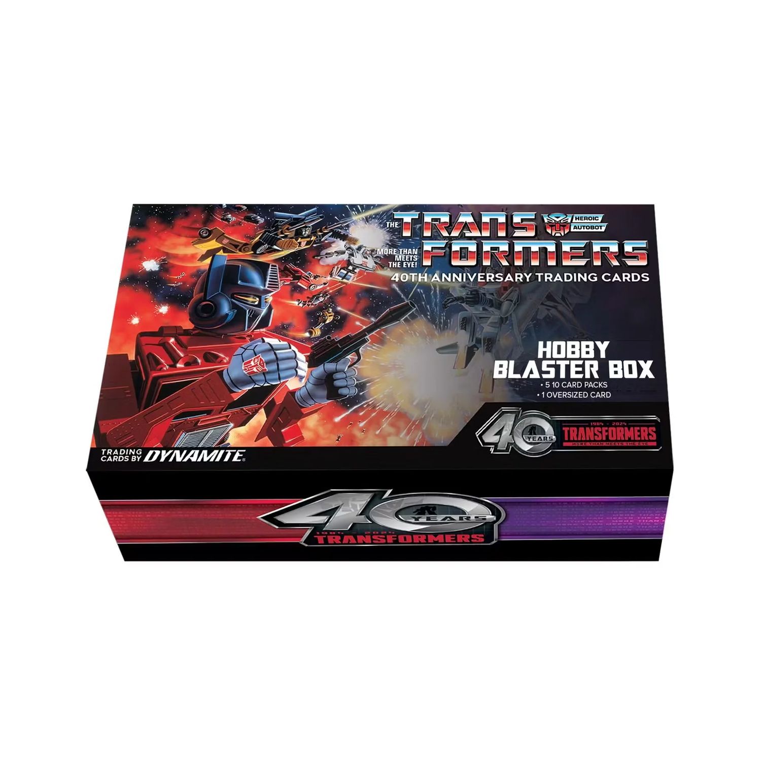 Transformers: 40th Anniversary Trading Cards Blaster Box