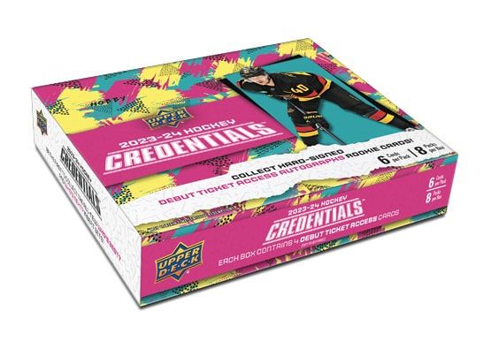 BOXING DAY DOORCRASHER! | 2023-24 Upper Deck Credentials Hockey Hobby Box