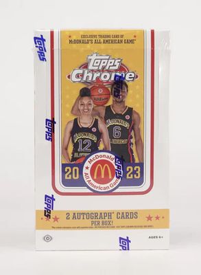BOXING DAY DOORCRASHER! | 2023-24 Topps McDonald's All American Basketball Hobby Box