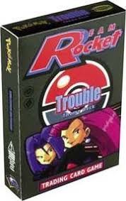Pokémon Team Rocket Trouble Theme Deck. (2000)