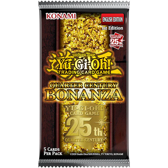 Yu-Gi-Oh! Quarter Century Bonzanza BOOSTER PACK