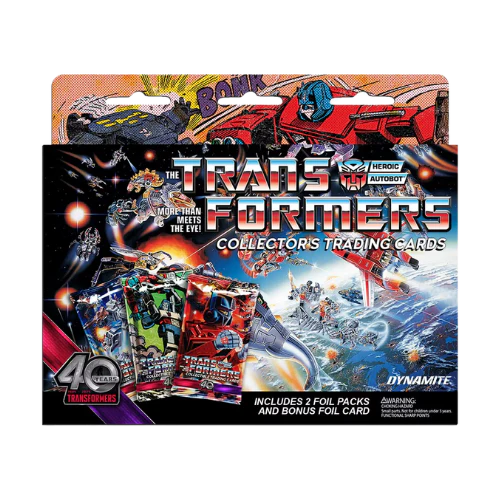 Transformers: 40th Anniversary Trading Cards Hanger Box