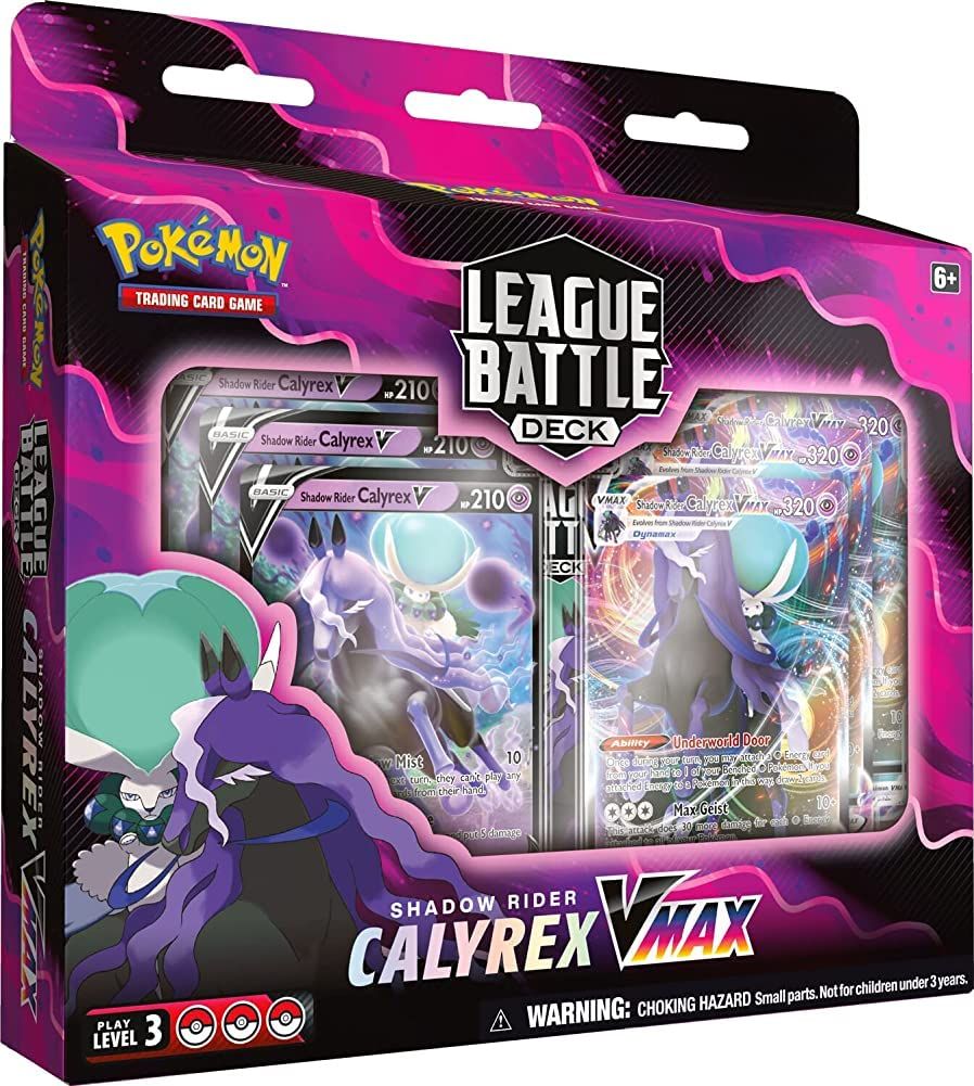 Pokemon League Battle Deck | SHADOW RIDER CALYREX V-MAX