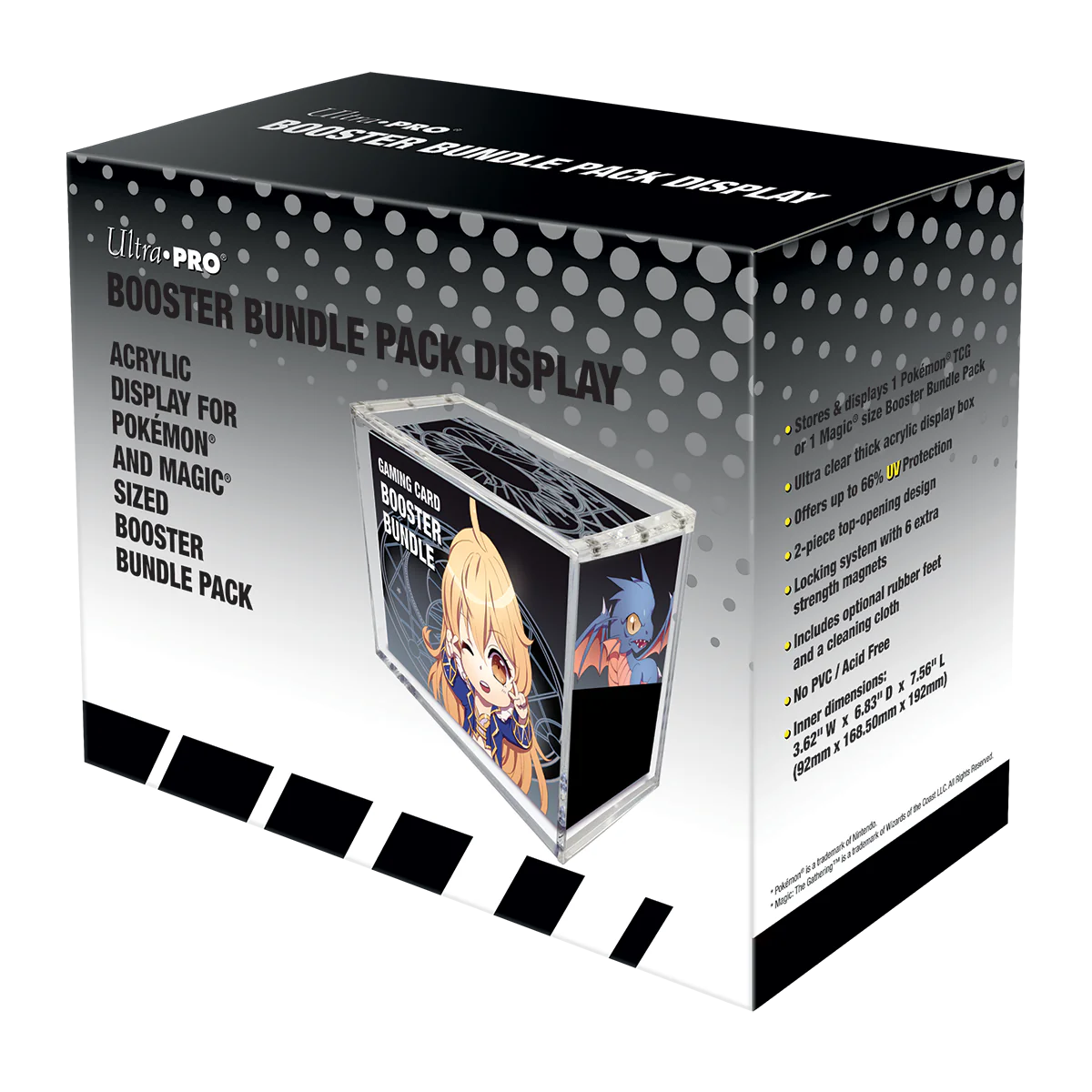 Ultra Pro Acrylic For Pokemon Sized Booster Box Display