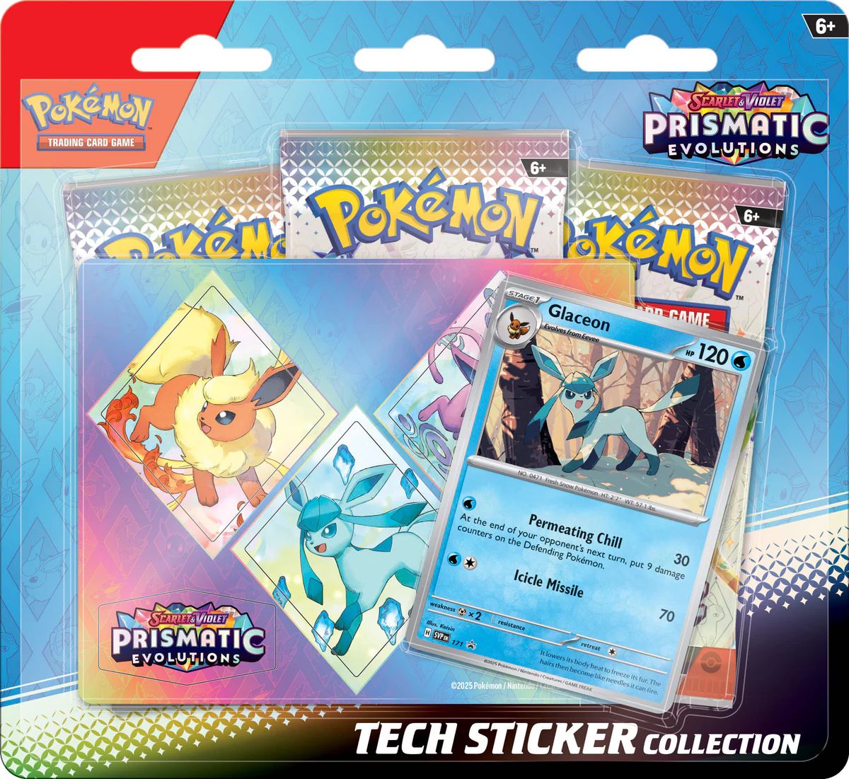 Pokemon Scarlet and Violet [SV8.5] PRISMATIC EVOLUTIONS STICKER COLLECTION

