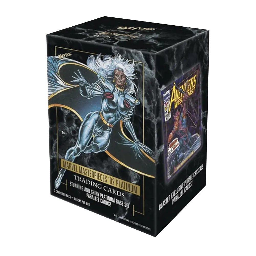 2024 Upper Deck Marvel Masterpieces Platinum &#39;92 Blaster Box

