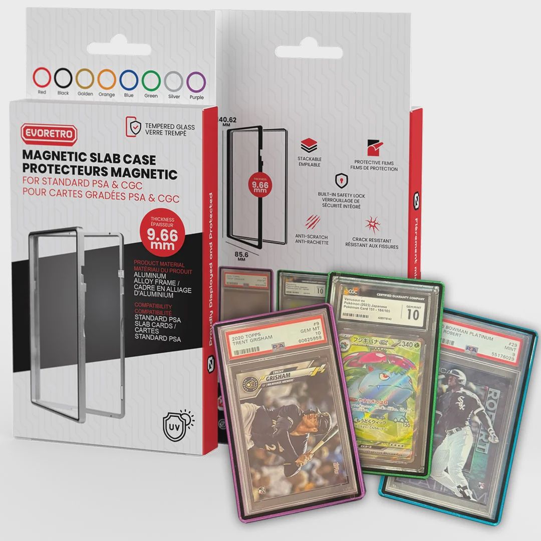 EVORETRO Magnetic Slab Case | PSA PROTECTIVE HOLDER