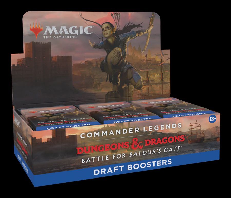 Magic: the Gathering | Commander Legends Dungeons &amp; Dragons Battle of Baldur&#39;s Gate Draft Booster Box