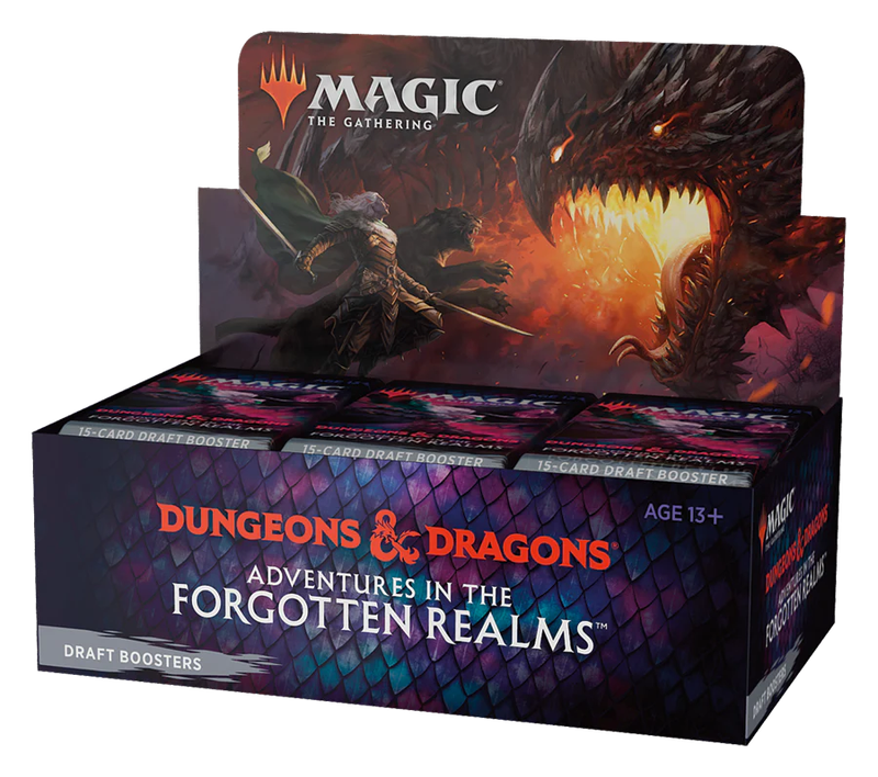 Magic: the Gathering | Commander Legends Dungeons &amp; Dragons Adventures In The Forgotten Realms Set Booster Box