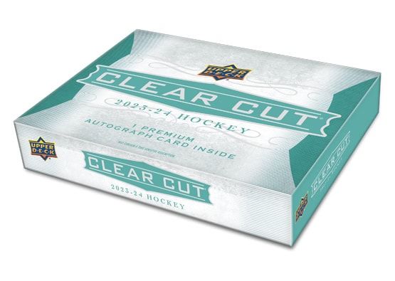 SALE! | 2023-24 Upper Deck Clear Cut Hockey Hobby Box
