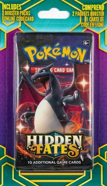 thumbnail image 2 of Pokemon Sun & Moon Hidden Fates Booster Pack – English, Factory Sealed, Random Artwork (10 Cards) 2 of 6