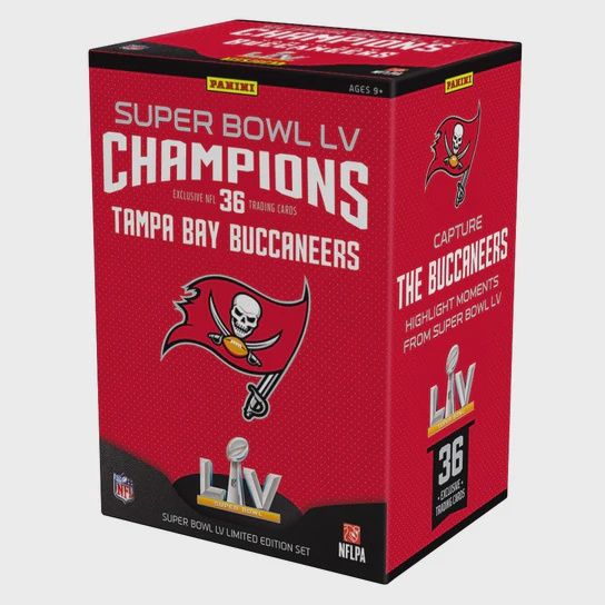 2021 Panini SUPER BOWL CHAMPIONS Tampa Bay Buccaneers NFL FOOTBALL BOX SET