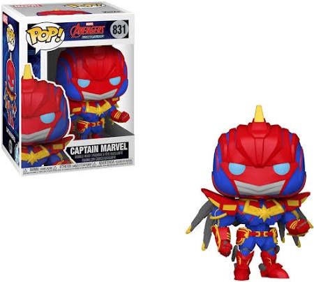 FUNKO POP! Figurine | Marvel Avengers MechStrike Captain Marvel [831]