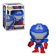 FUNKO POP! Figurine | Marvel Avengers MechStrike Captain America  [829]