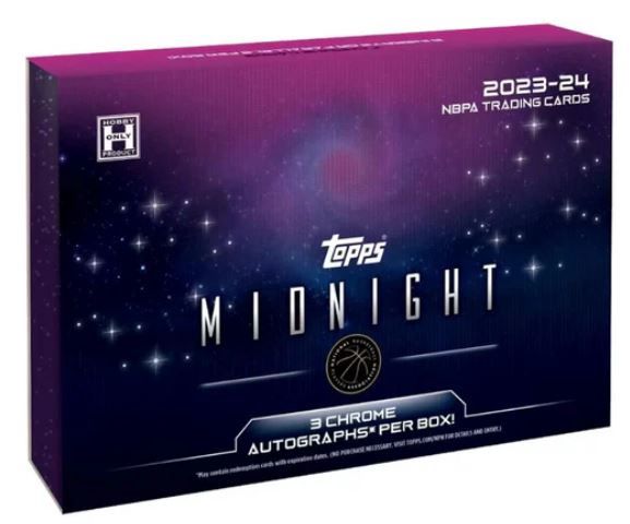 2023-24 Topps Midnight Basketball Hobby Box