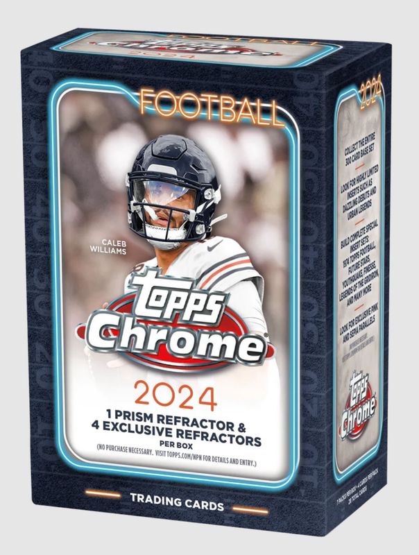 2024 Topps Chrome Football Value Box