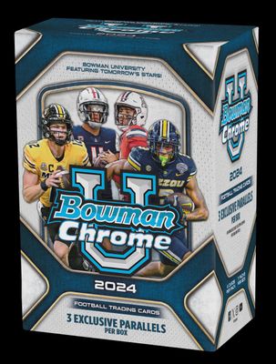 2024 Topps Bowman Chrome University Football Value Blaster Box
