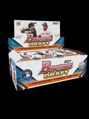 2021 Bowman Draft Baseball Hobby Jumbo Case ( 8 Boxes/Case)