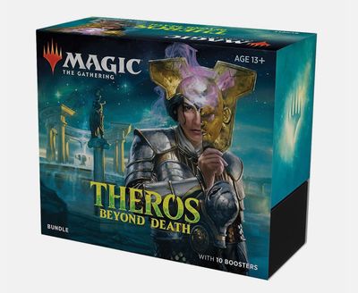 Magic: The Gathering Theros Beyond Death Bundle | 10 Booster Packs 150 Cards | Foil Lands &amp; Accessories
