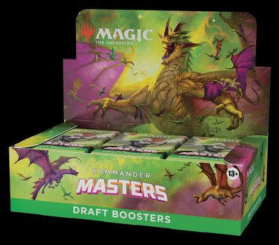 Magic: The Gathering COMMANDER MASTERS - ENGLISH DRAFT BOOSTER BOX