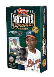 2020 Topps Archives Signature Series Retired Player Baseball Hobby Box