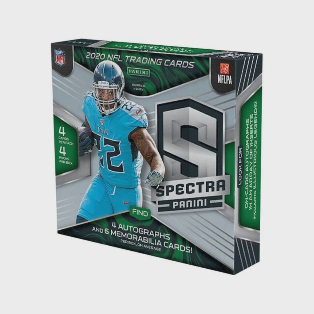 2020 Panini Spectra Football Hobby Box (ONLINE ONLY)