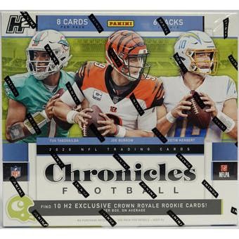 2020 Panini Chronicles Football H2 Hobby Hybrid Box (ONLINE ONLY)