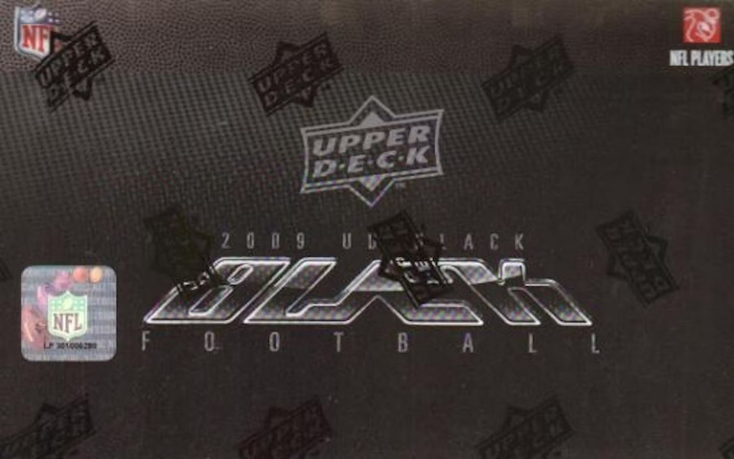 2009 Upper Deck UD Black Football Hobby Box (ONLINE ONLY)
