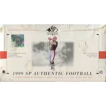 1999 Upper Deck SP Authentic Football Hobby Box (ONLINE ONLY)