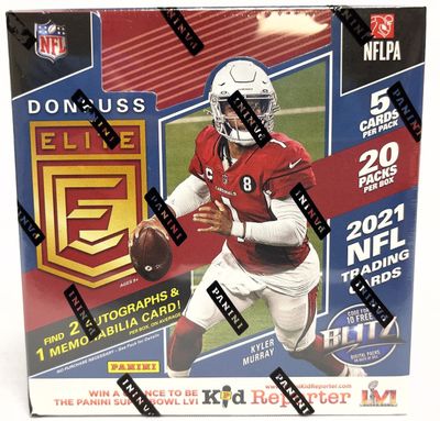 2021 Panini Donruss Elite Football Hobby Box (ONLINE ONLY)