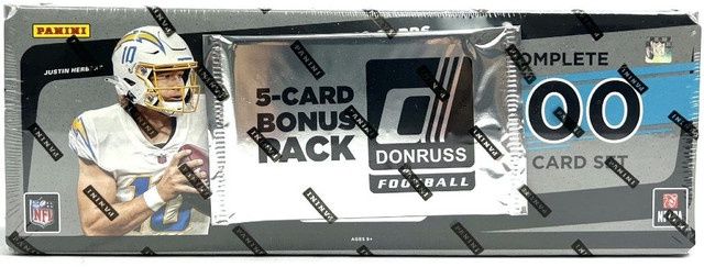 2021 Panini Donruss Football Hobby Factory Set (Box) (ONLINE ONLY)