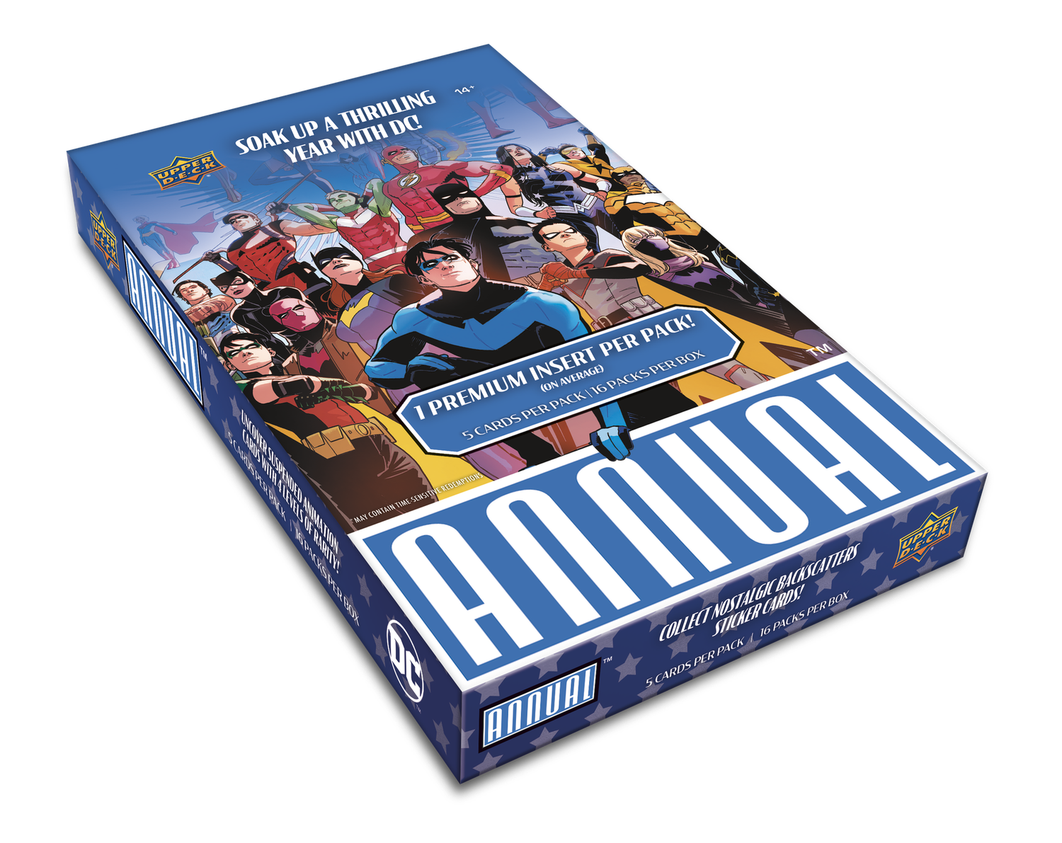 Upper Deck DC Annual Trading Cards Hobby Box (2023-24)