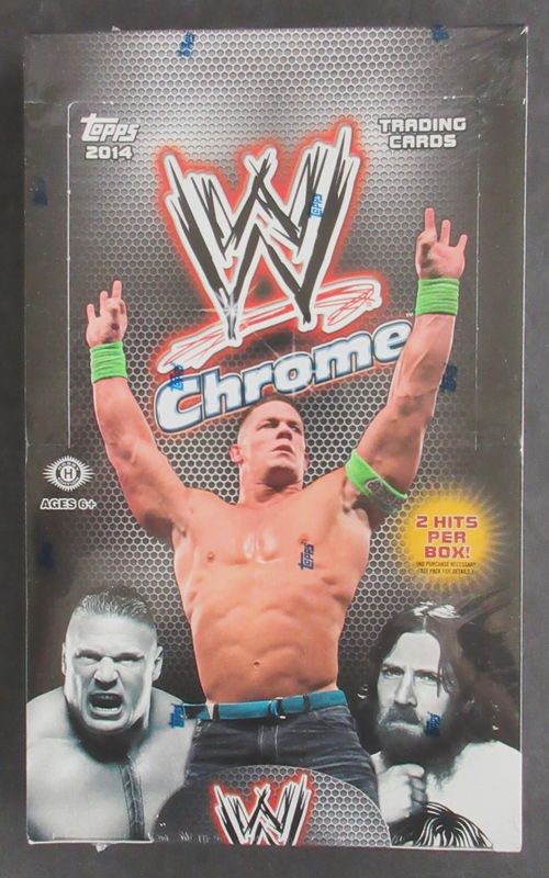 2014 Topps WWE Chrome Wrestling Hobby Box