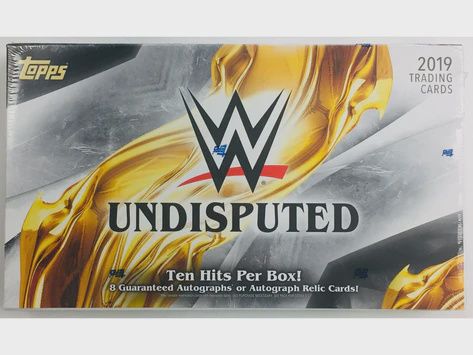 2019 Topps WWE Undisputed Trading Cards Hobby Box