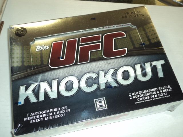 2010 Topps UFC Knockout Hobby Box