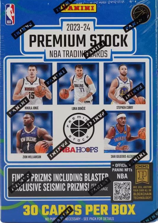 2023-24 Panini Premium Stock Basketball 6-Pack Blaster Box