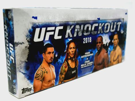 2018 Topps UFC Knockout Hobby Box
