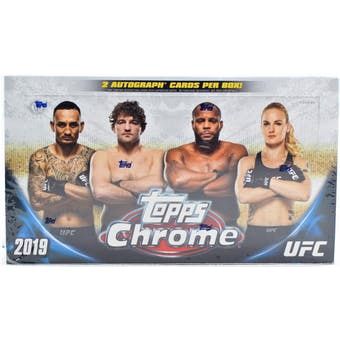 2019 Topps Chrome UFC Hobby Box