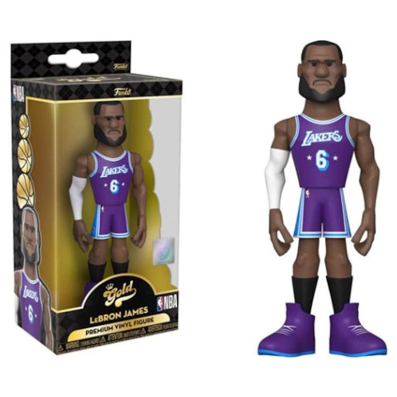 FUNKO POP! Premium Gold Figurine | Basketball LeBron James